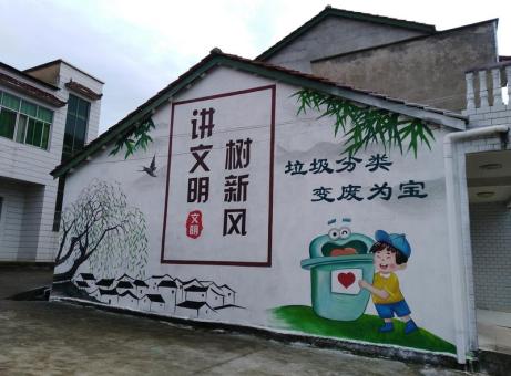 定边墙绘是现在流行的墙体广告