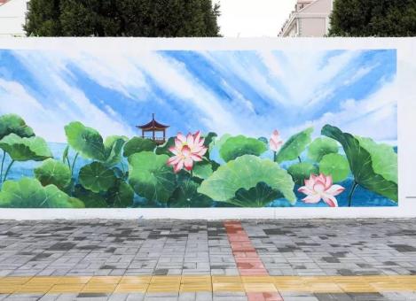 定边墙绘施工材料制作工艺说明