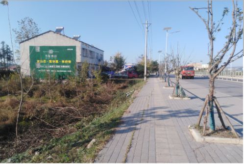定边书山南院墙体广告