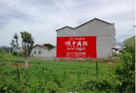 定边做墙体广告的意义