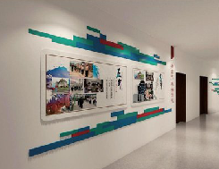 定边企业文化墙用什么材料好？