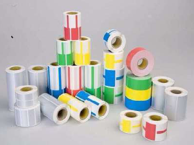 定边关于不干胶材料。