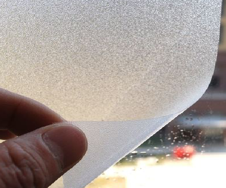 定边玻璃门外面粘广告用什么材料好？